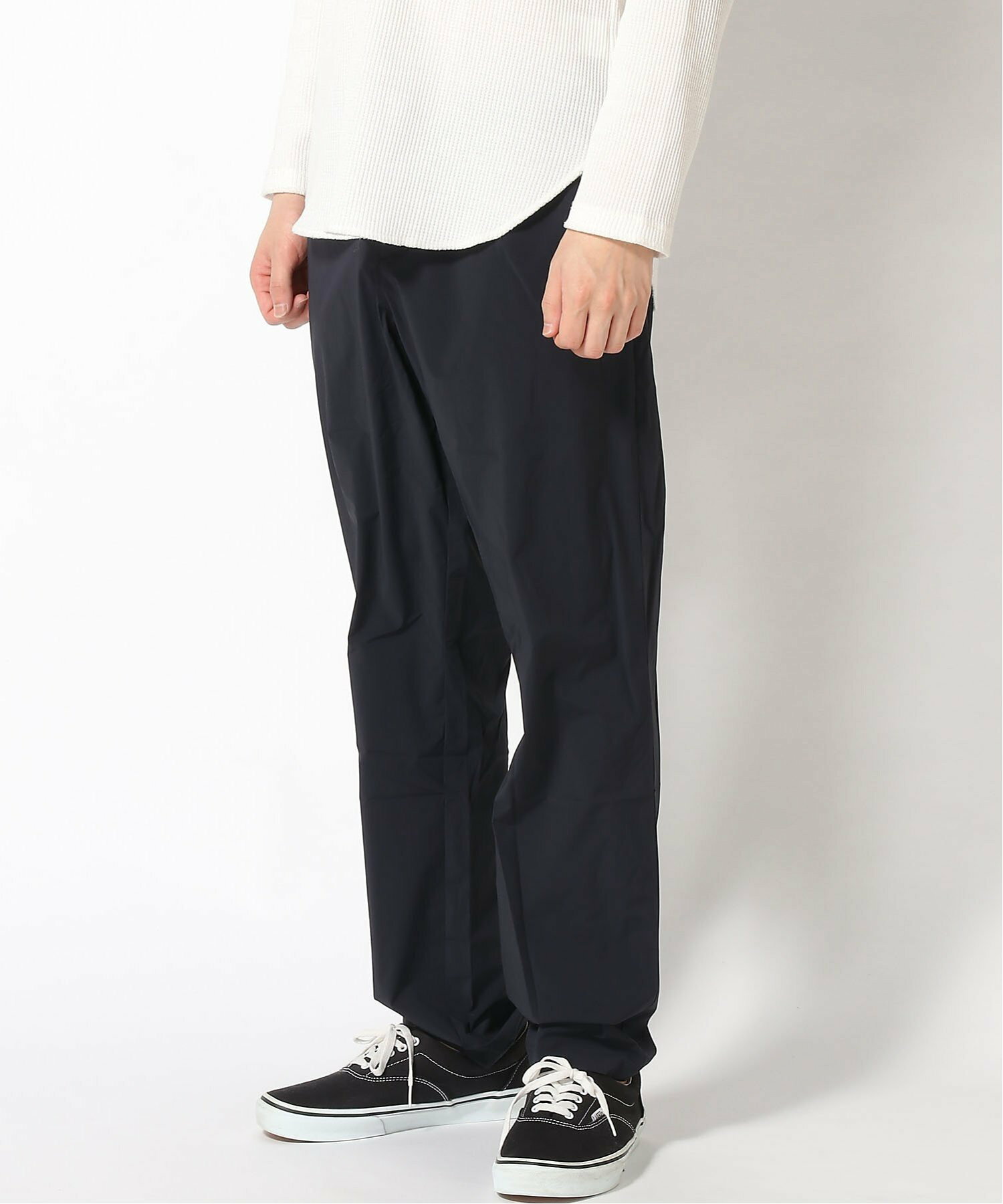 (M)FEATHER WEIGHT RE.TAFFETA TAPERED PANTS